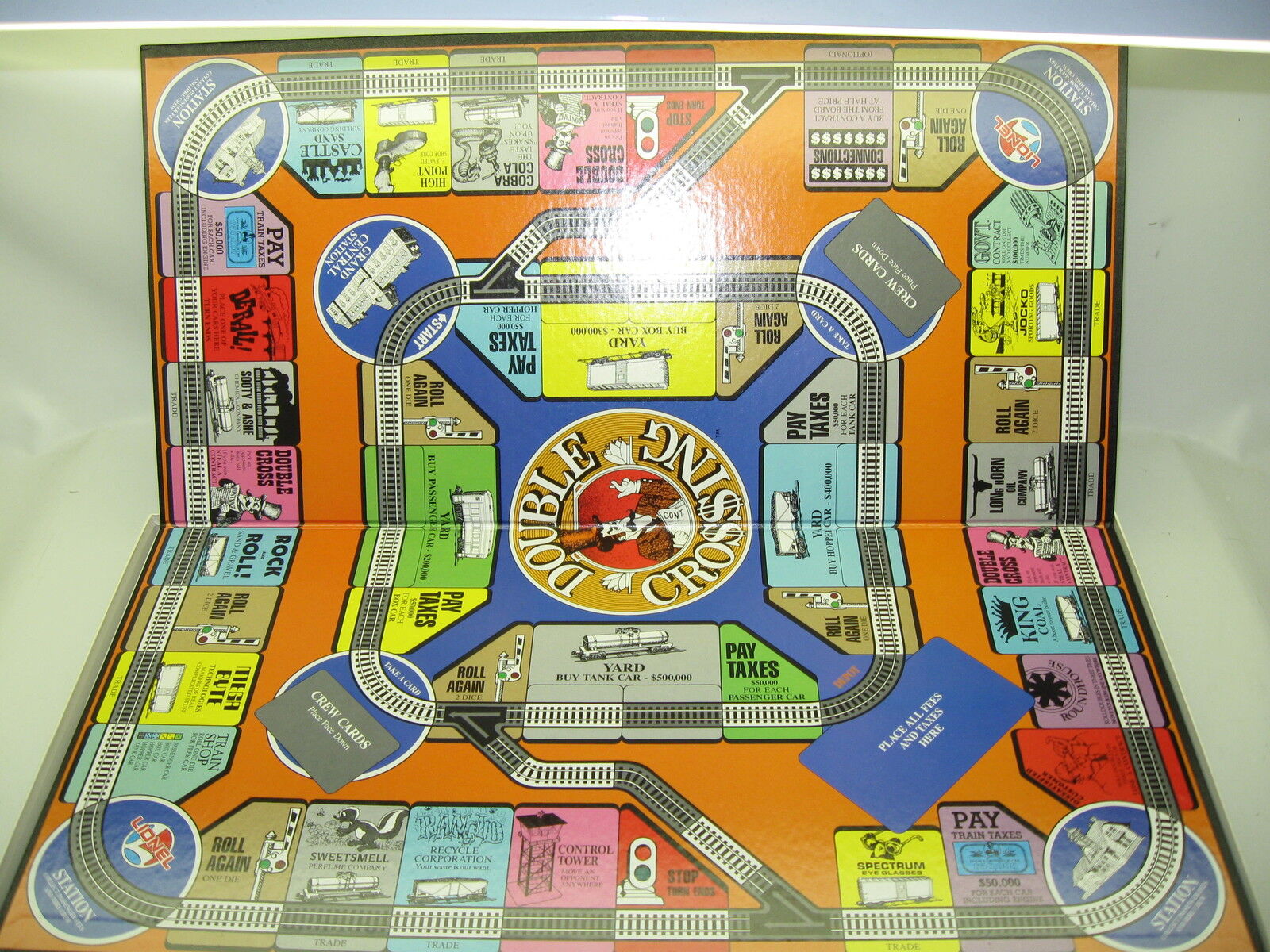 Double Crossing Board Game image