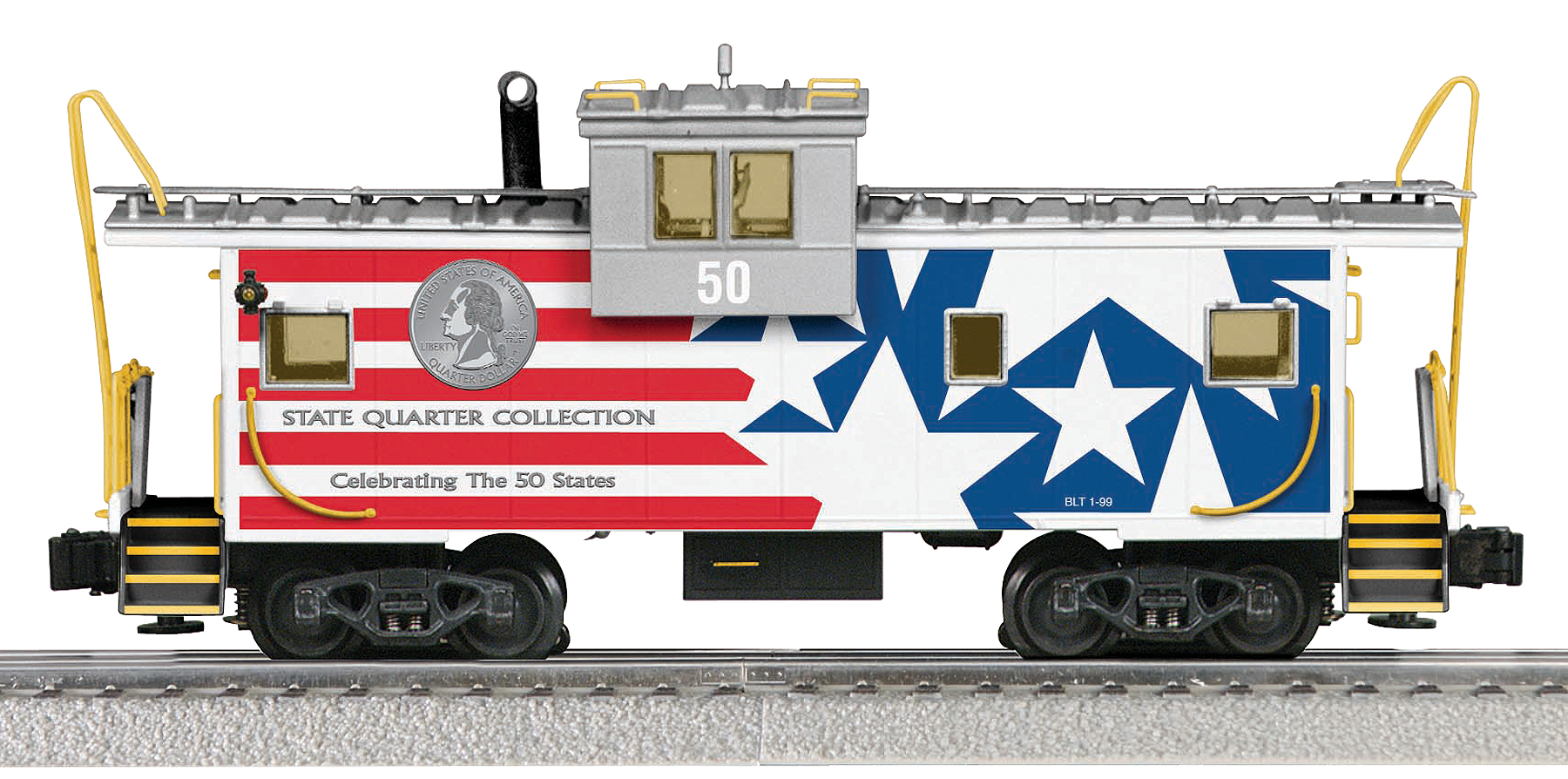 US Quarter Commemorative Series Extended Vision Caboose image