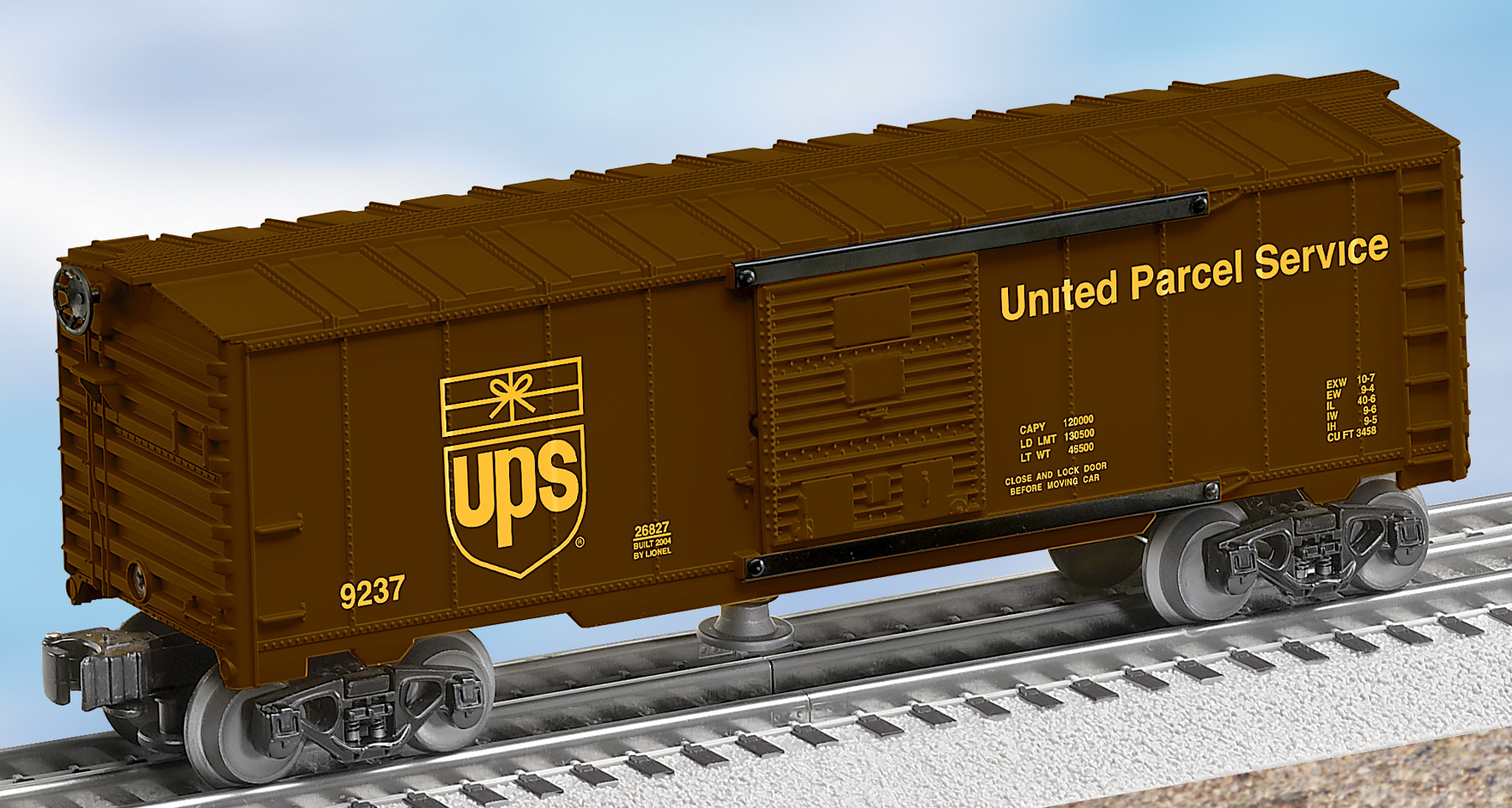 UPS® Operating Boxcar (Archive Collection) (door closed) image