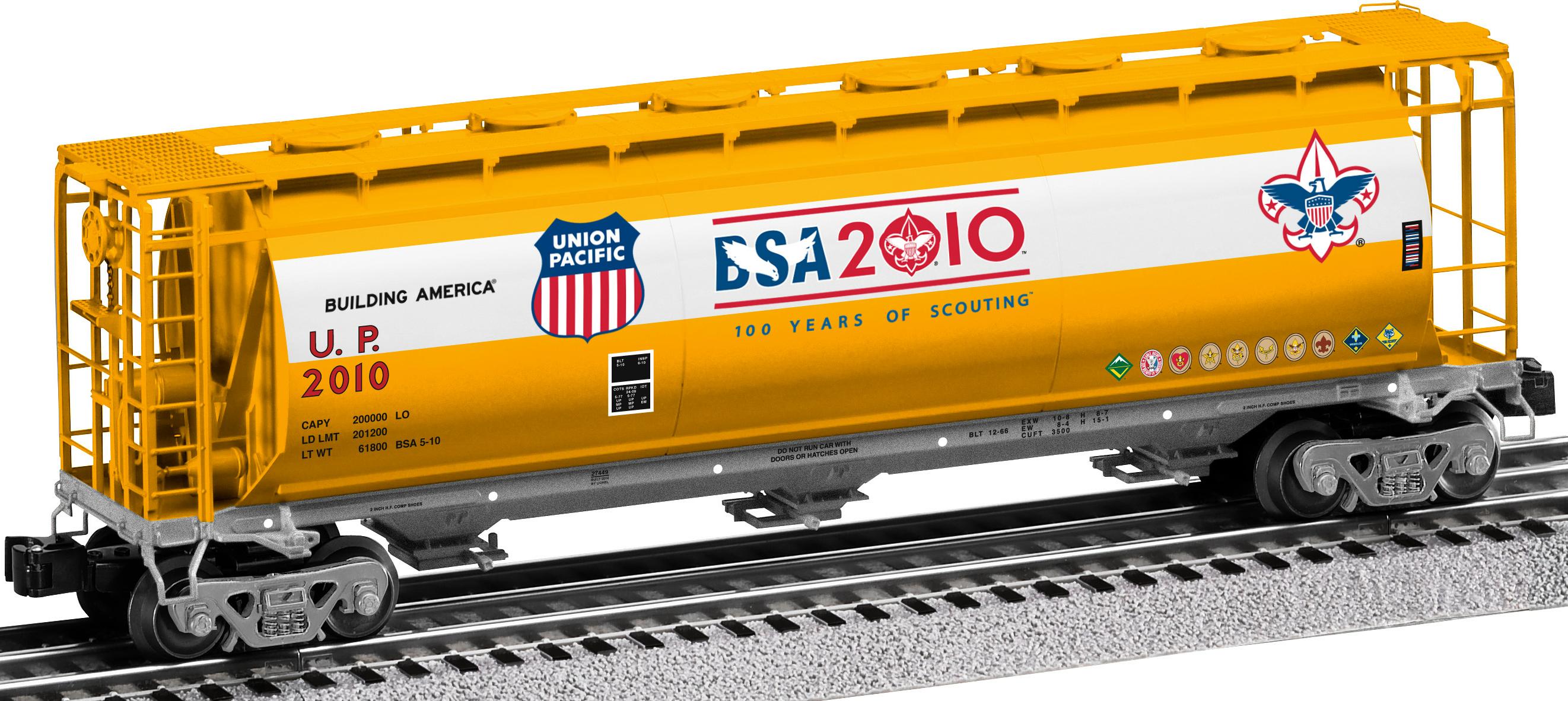 Union Pacific Boy Scouts of America® 3-Bay Cylindrical Hopper image