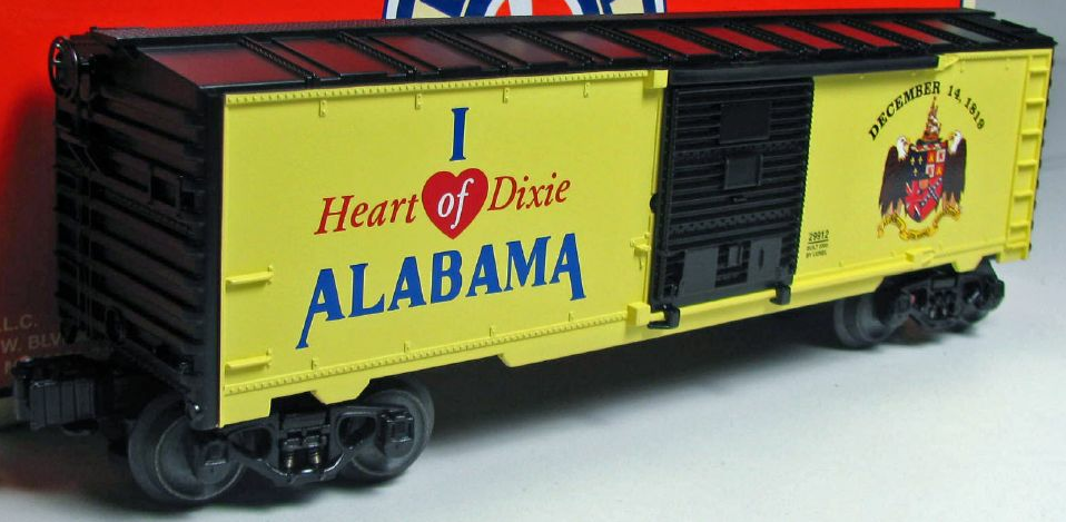 I Love Alabama Boxcar image