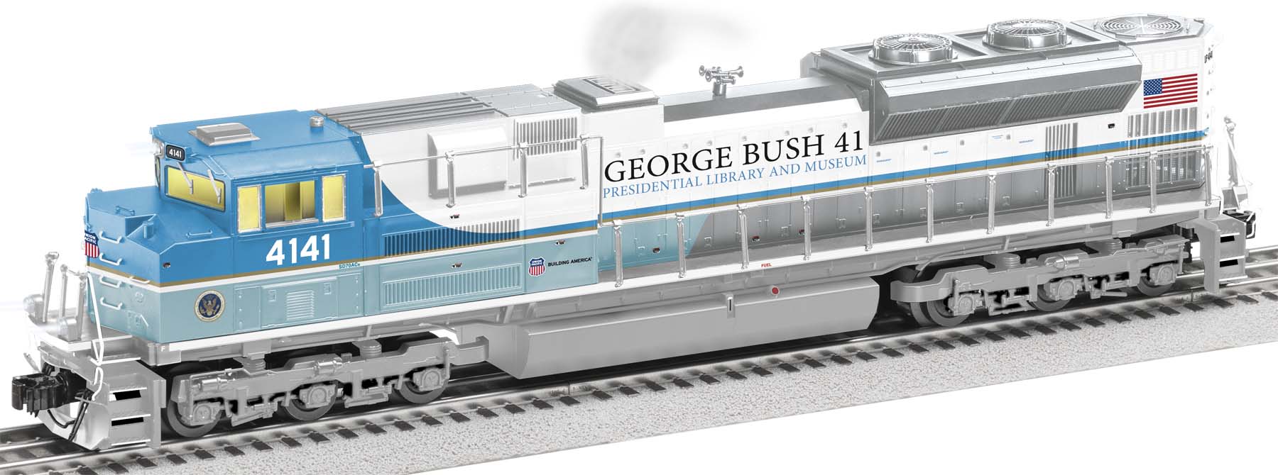 George Bush UP LEGACY SD70ACe Locomotive image