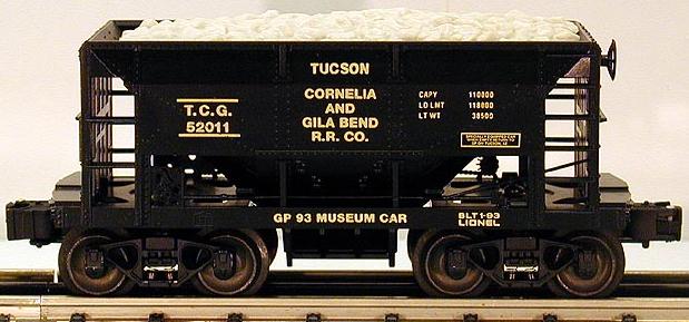 Tucson Cornelia & Gila Bend RR Co. Ore Car (6-52011) - AKA 1993 Gadsden Pacific Museum Car image