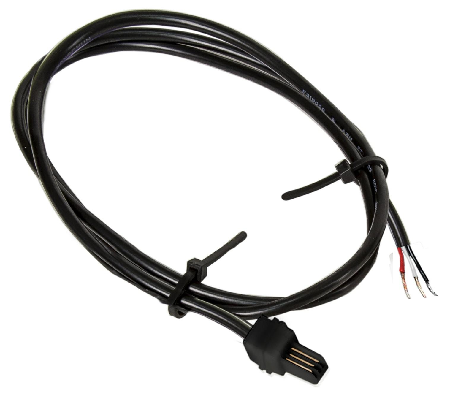 3' Male Pigtail Power Cable image
