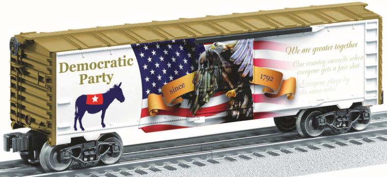 The Democratic Party Boxcar image