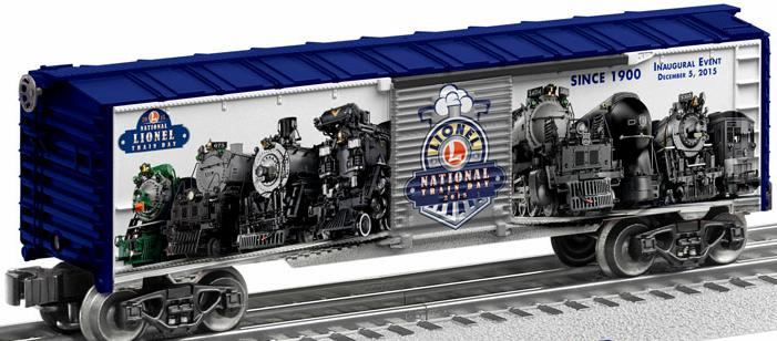 2015 NLTD (National Lionel Train Day) Boxcar image