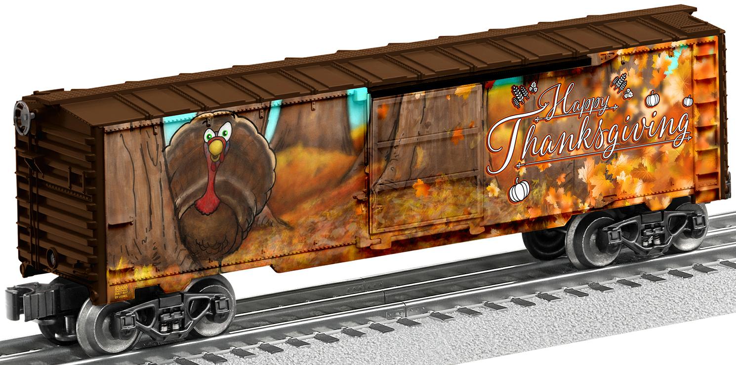 Happy Thanksgiving Boxcar image