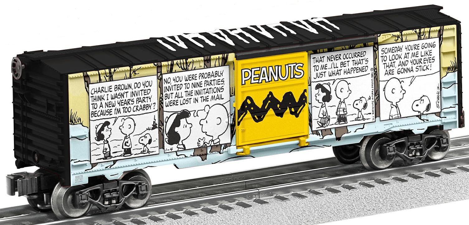 Peanuts Comic Art – Winter Boxcar image