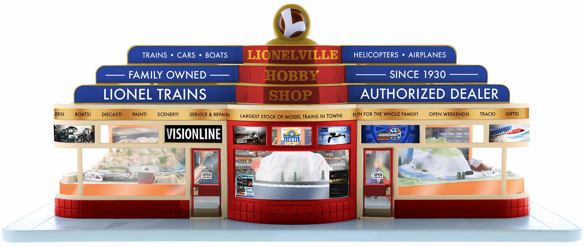 Plug-Expand-Play Lionelville Hobby Shop image