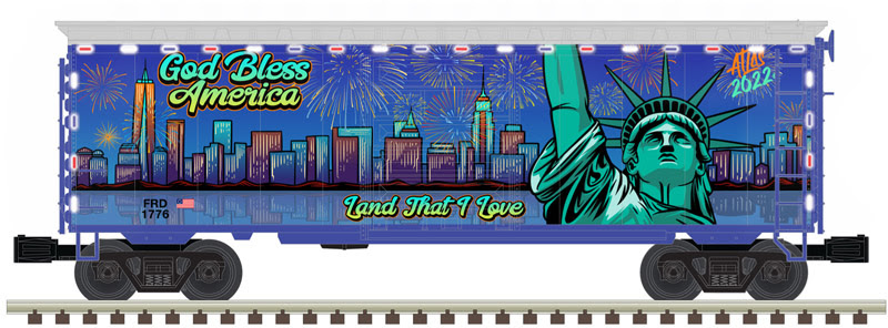 Fourth of July Premier 40' PS-1 Box Car image