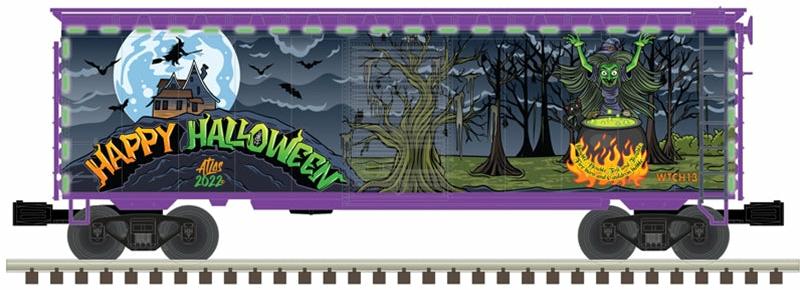 Halloween 2022 Edition Light Up Wtch 13 Premier 40' PS 1 Box Car image