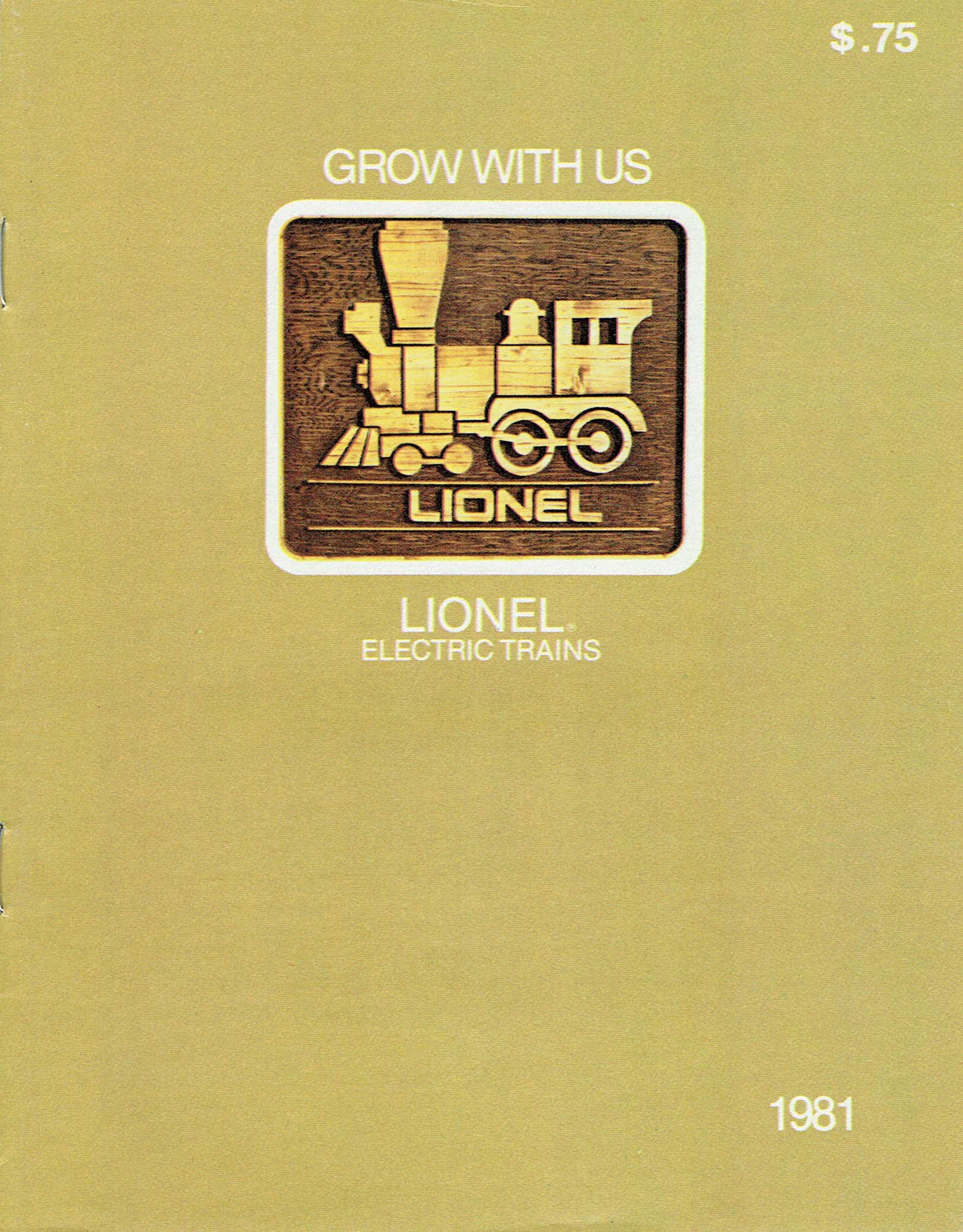 Lionel 1981 Catalog (pocket-size) image
