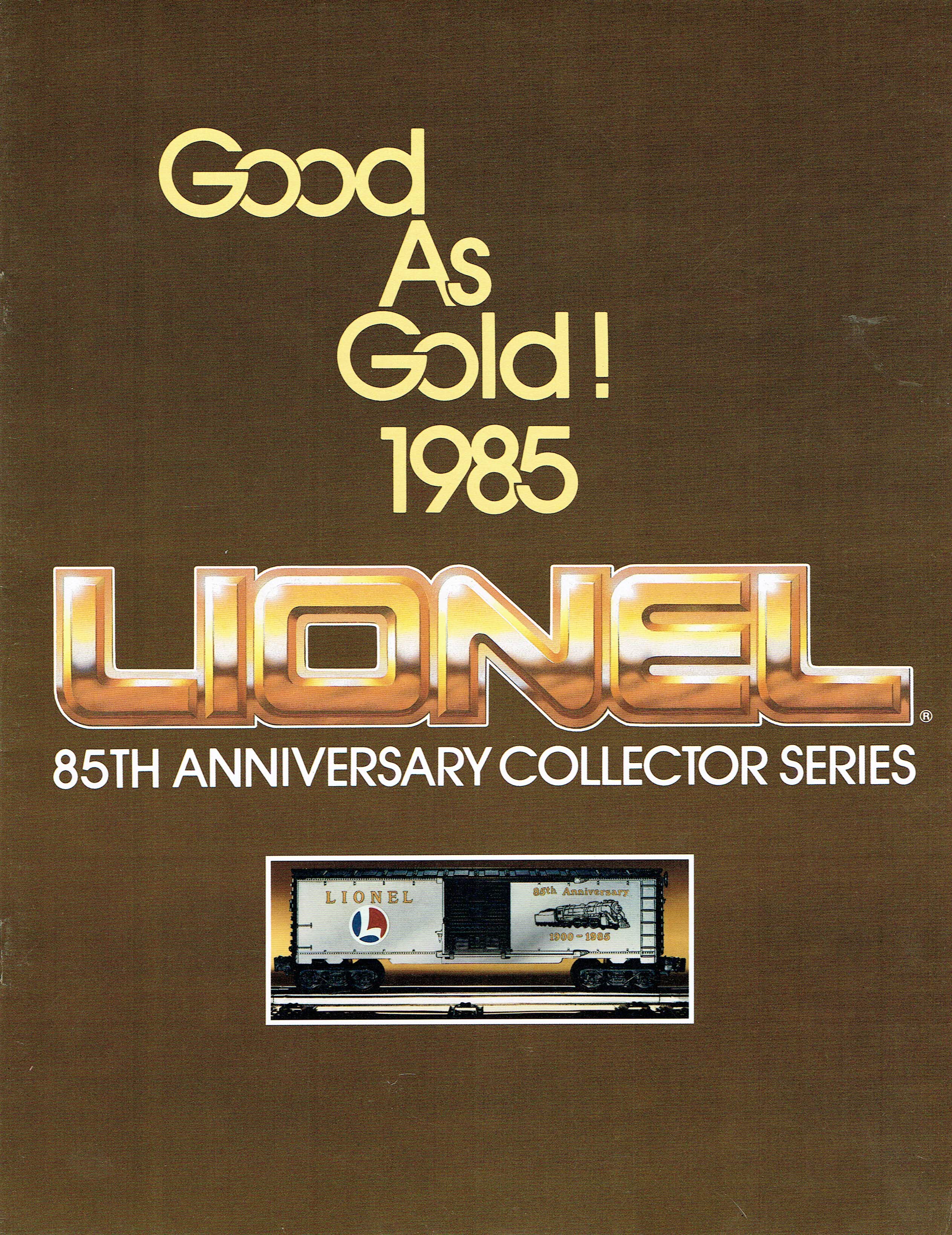 Lionel 1985 85th Anniversary Collector Series Catalog image