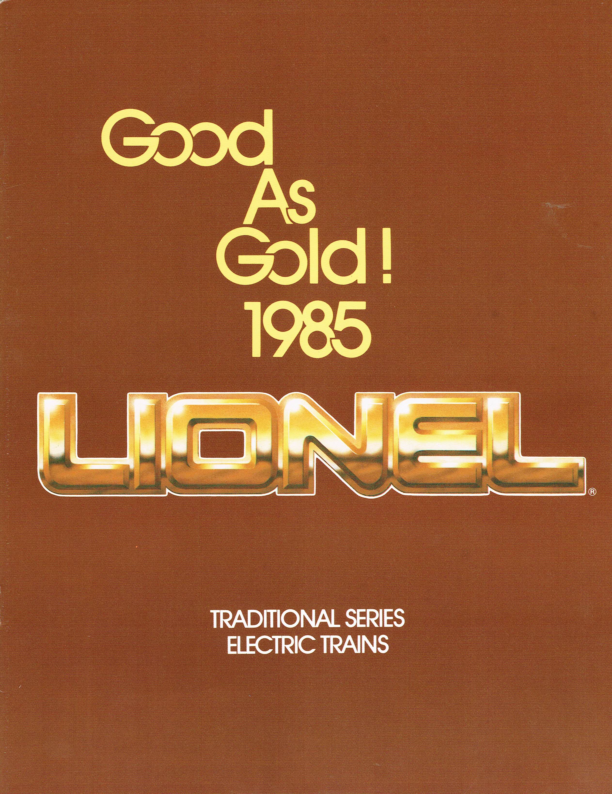 Lionel 1985 Traditional Series Catalog image