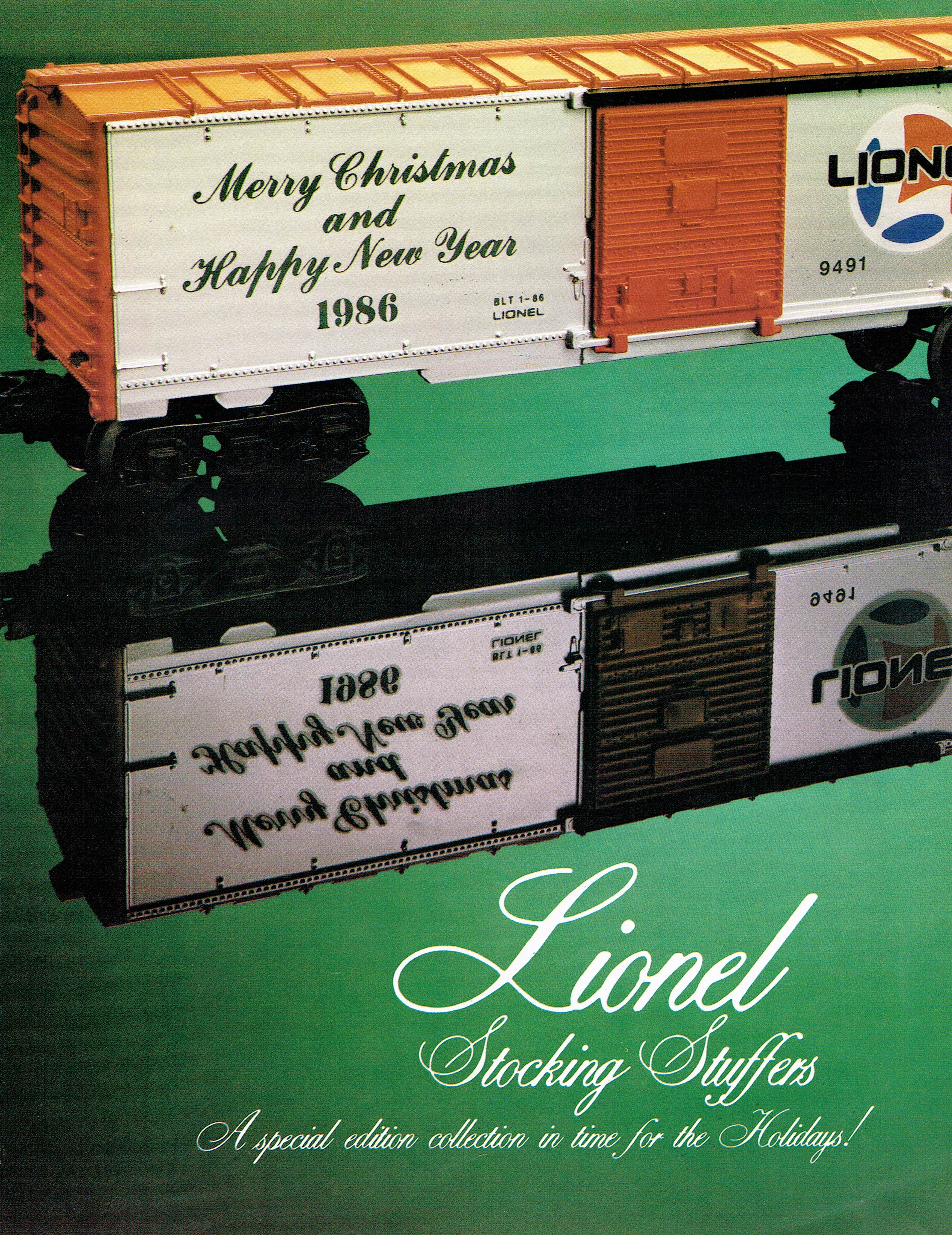 Lionel Trains 1986 Stocking Stuffers Flier image