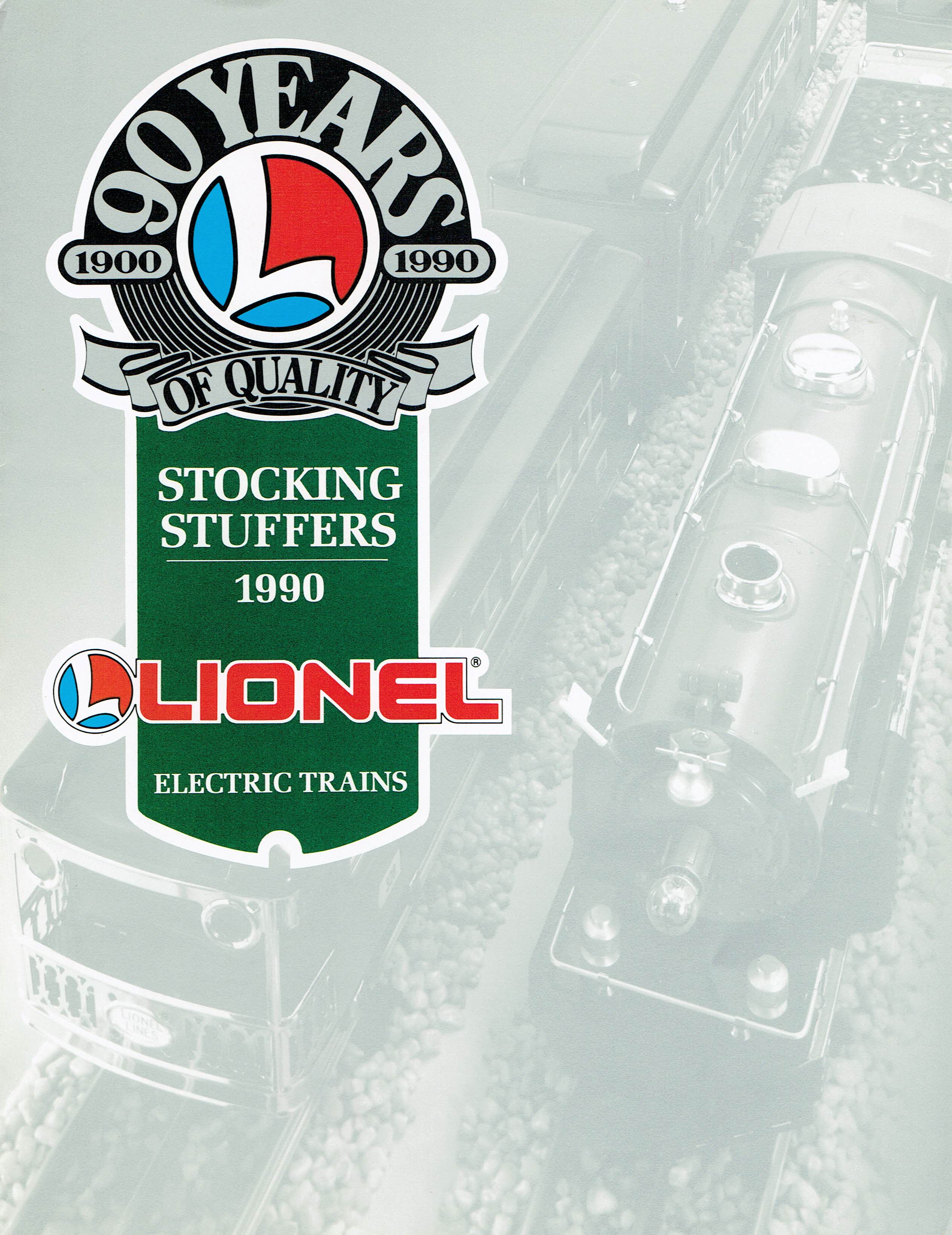 Lionel 1990 Stocking Stuffers Flier image