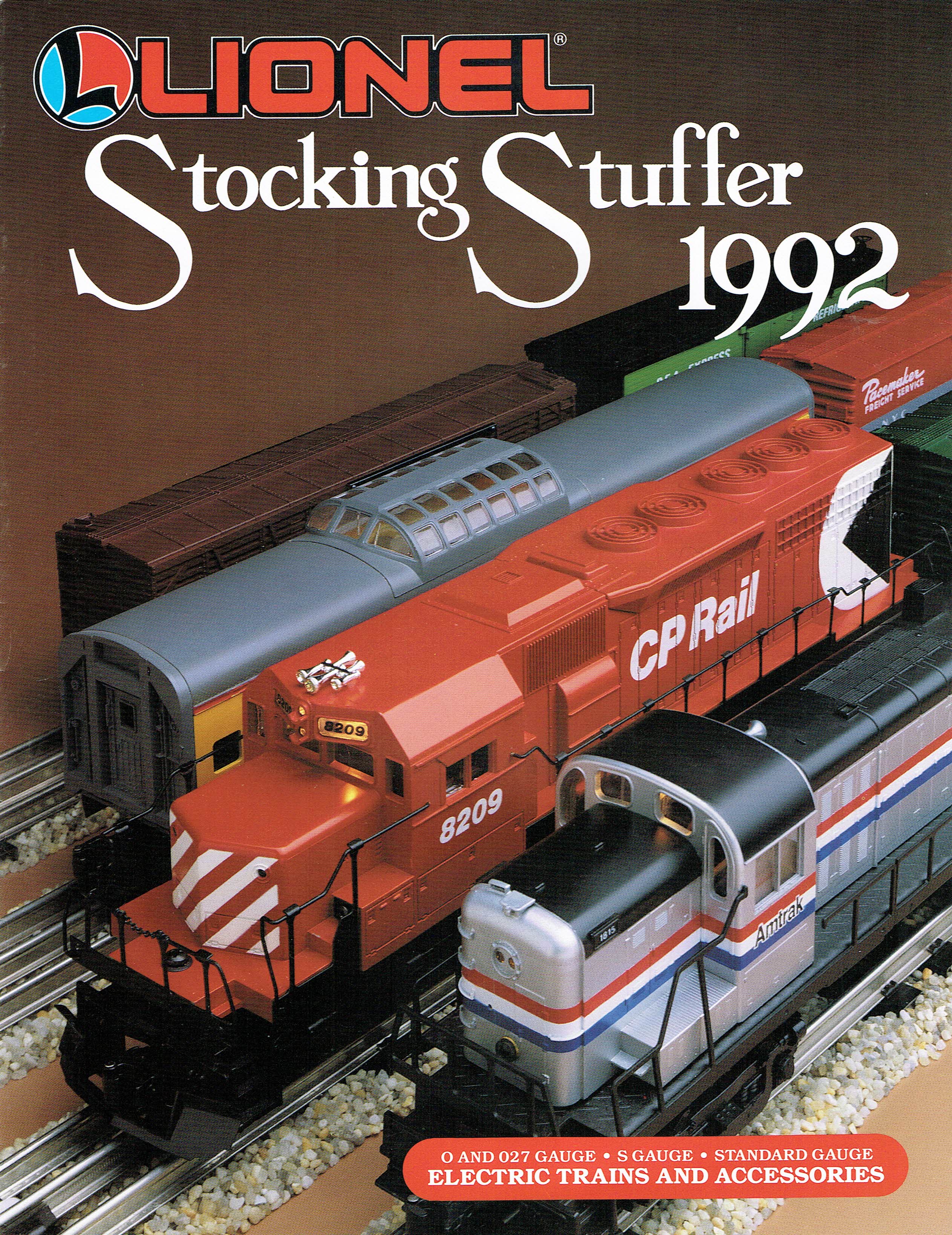 Lionel 1992 Stocking Stuffer Flier image