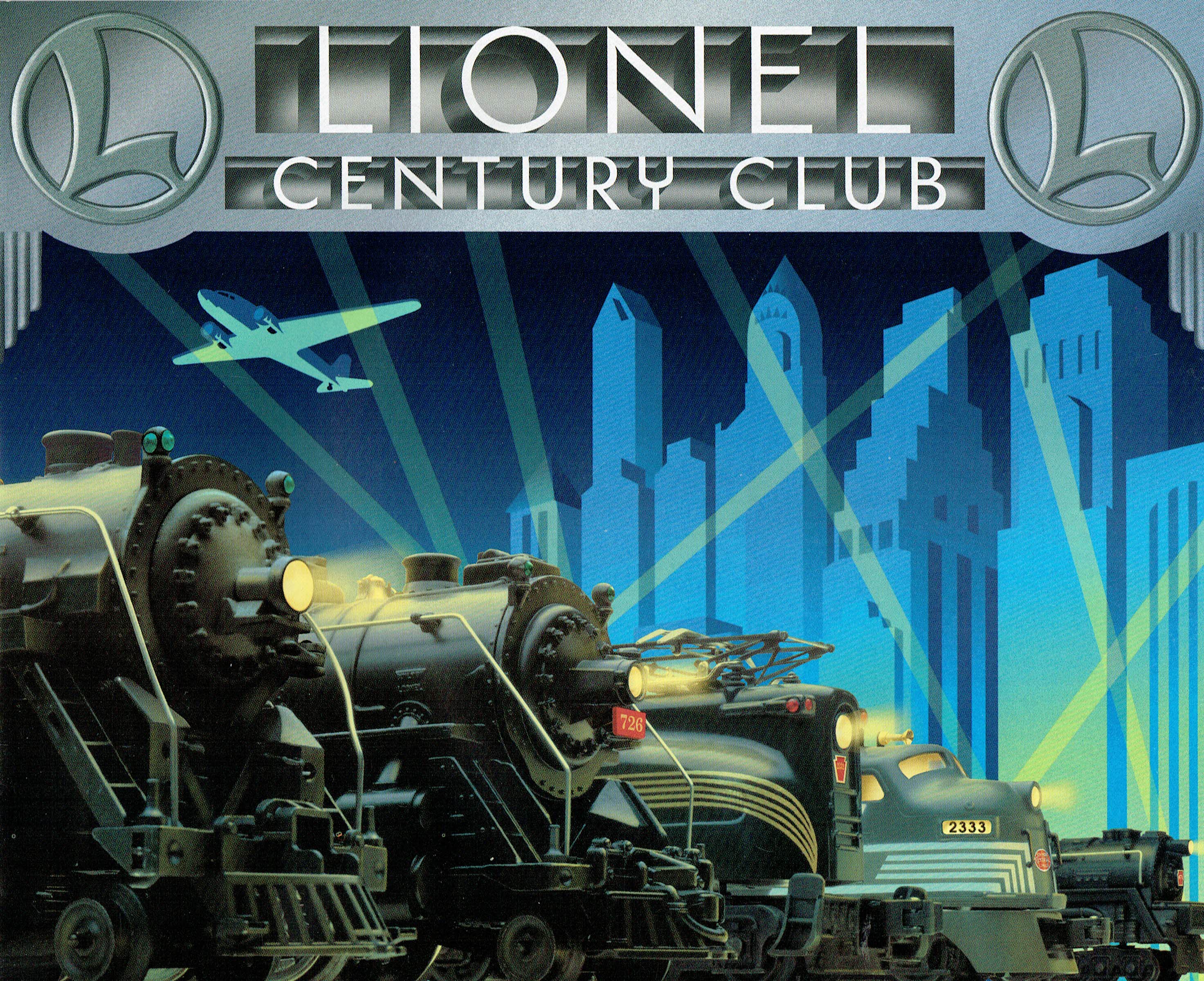 Lionel 1996 Century Club Catalog image