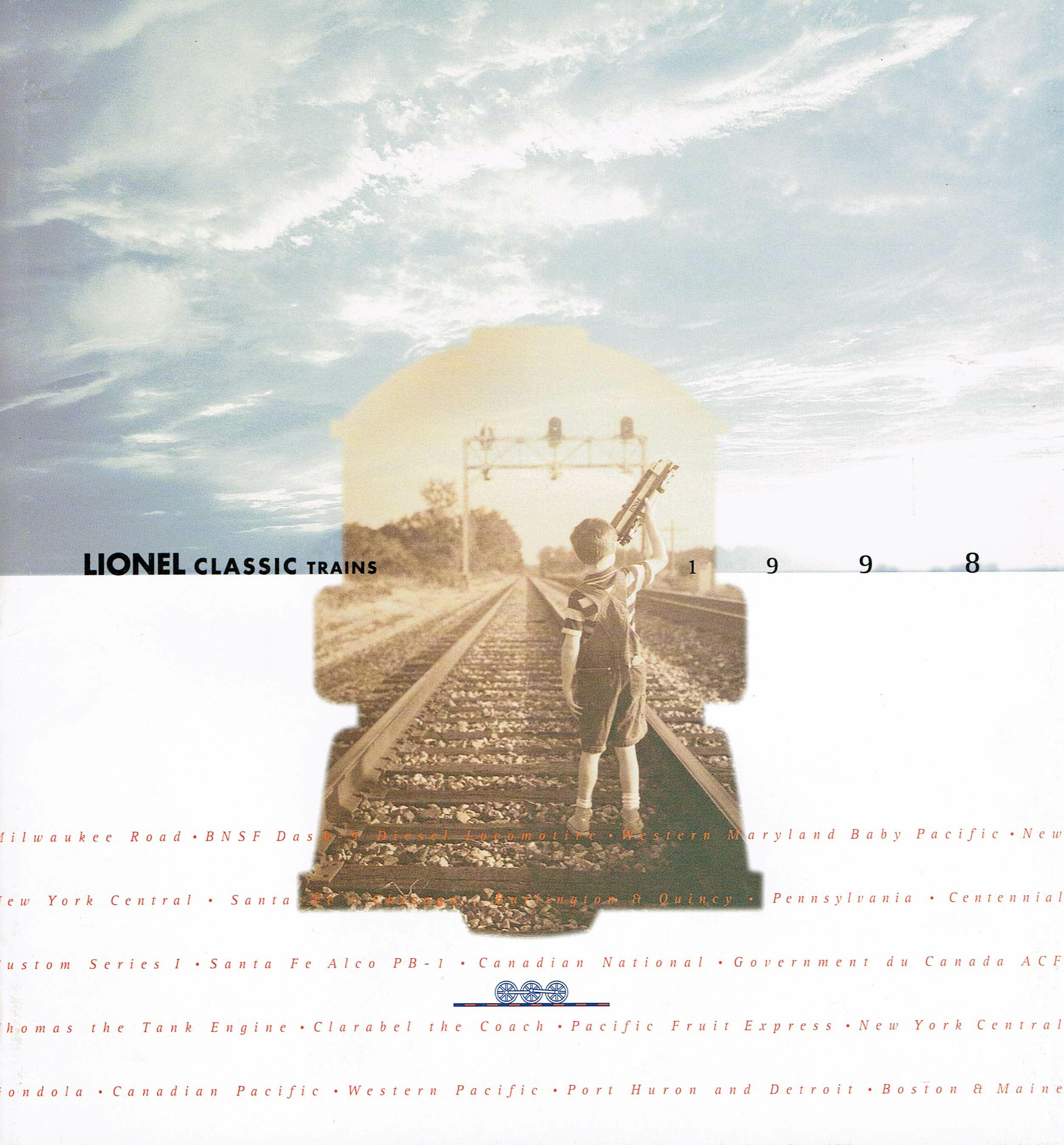 Lionel 1998 Classic Trains Catalog image