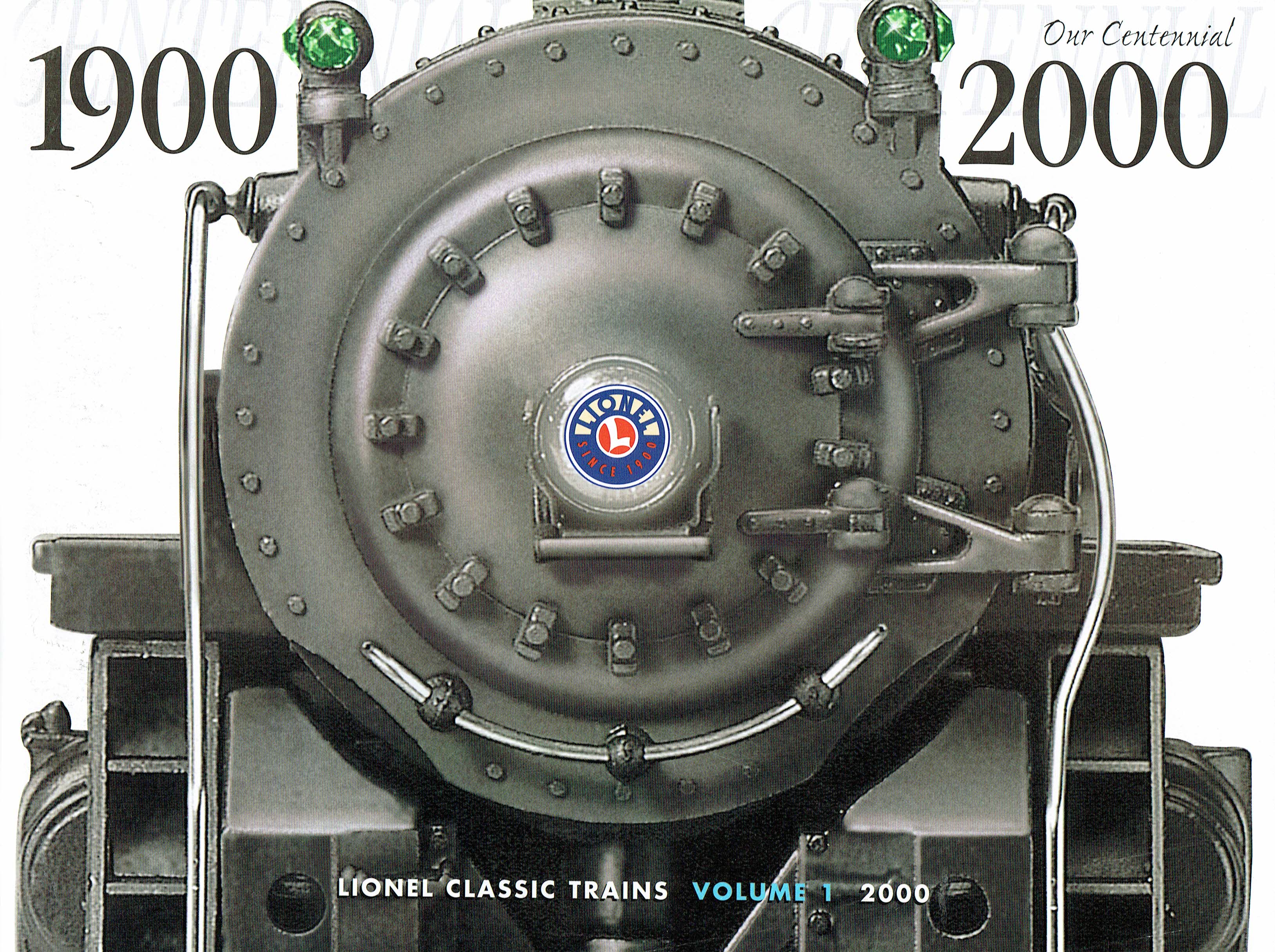 Lionel 2000 Classic Trains Volume 1 "Our Centennial" Catalog image