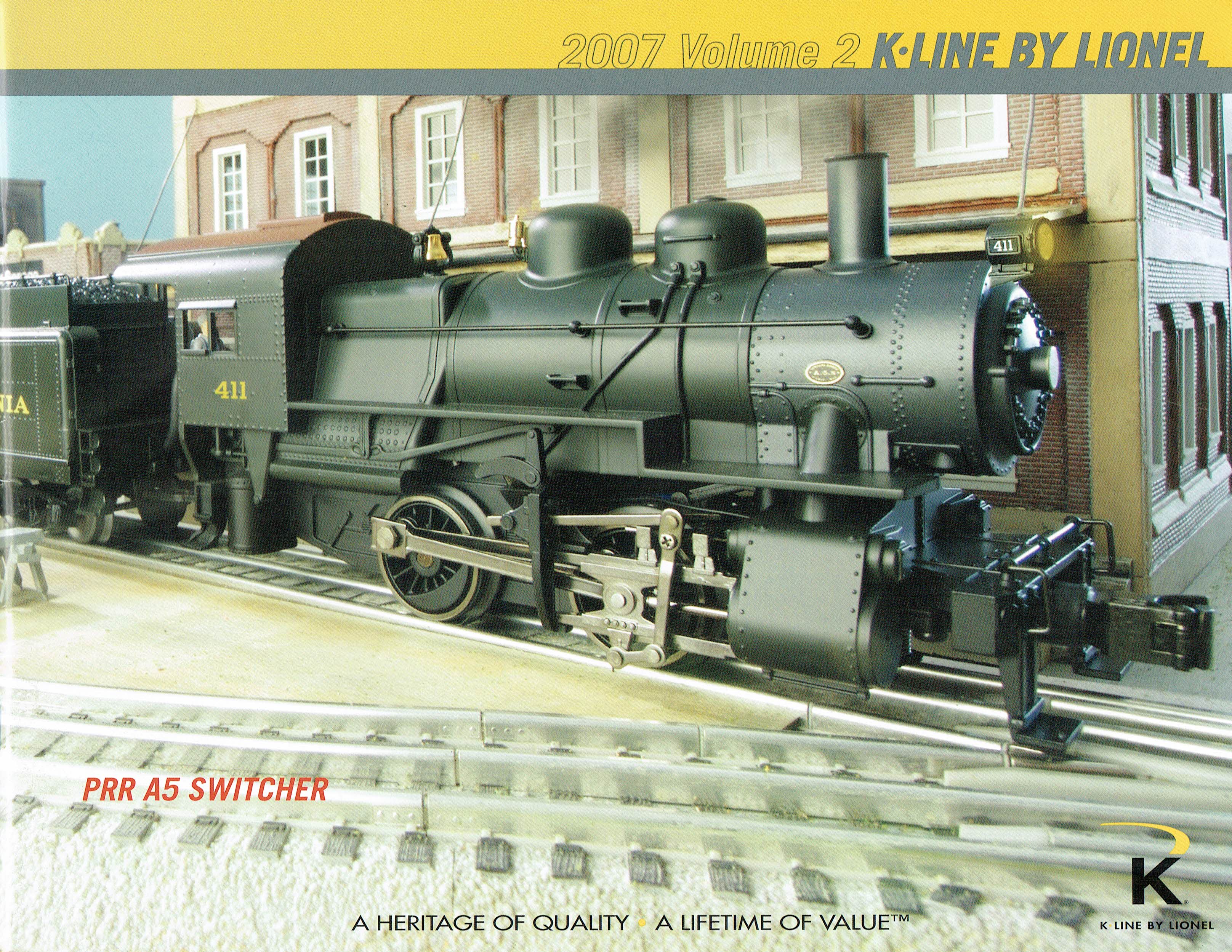 K-Line by Lionel 2007 Volume 2 Catalog image
