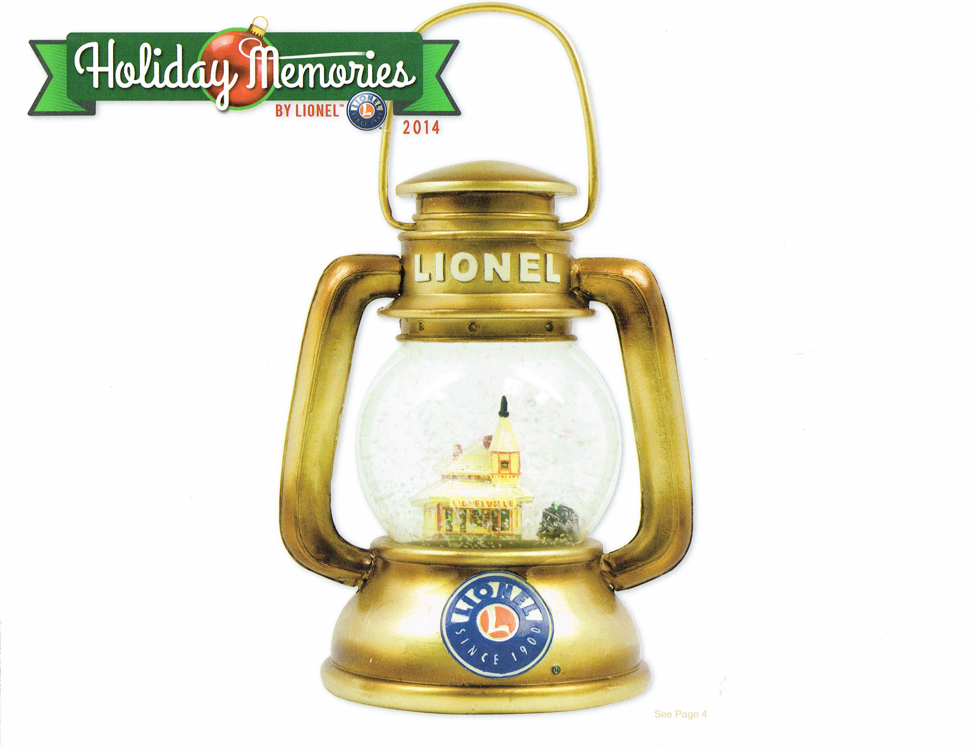 Lionel 2014 Holiday Memories Catalog image