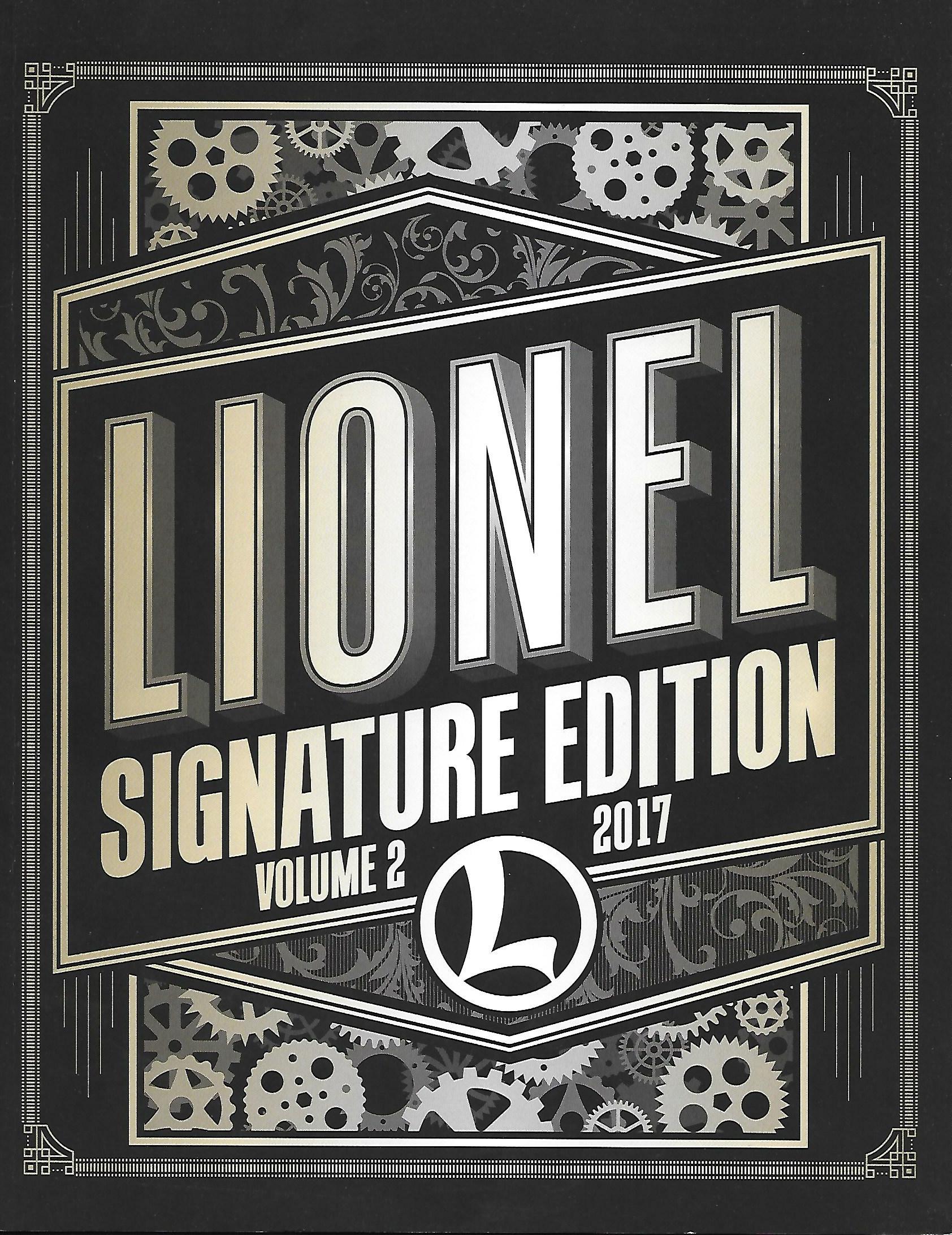 Lionel 2017 Signature Edition Volume 2 Catalog image