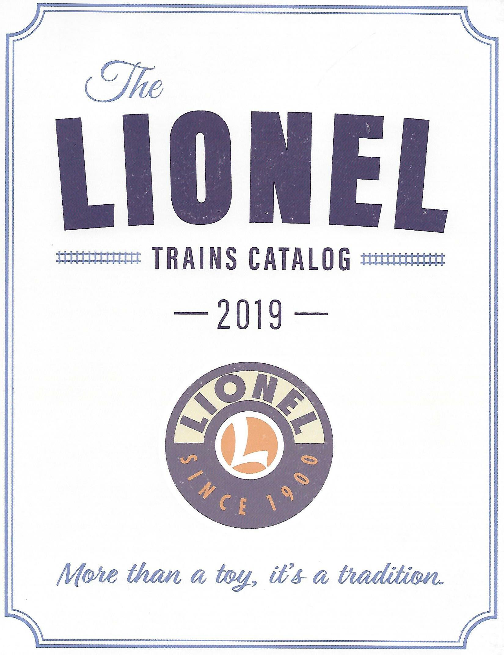 Lionel 2019 Big Book Catalog image