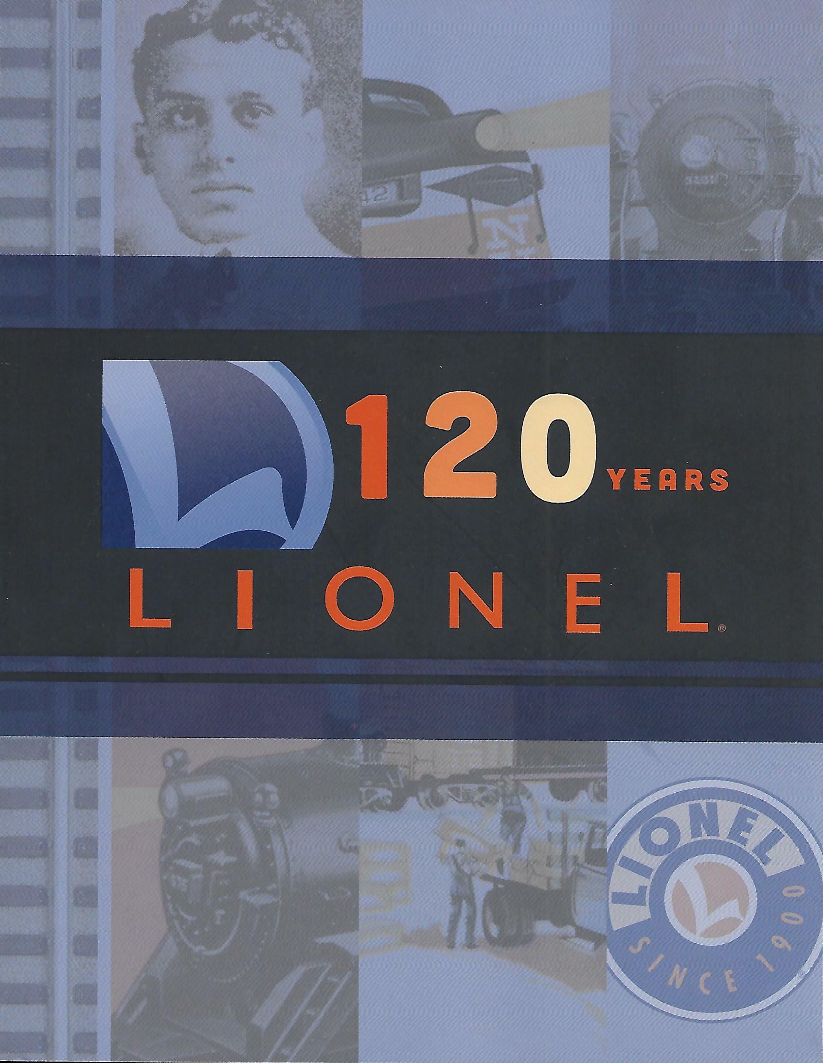 Lionel 2020 "120 Years" Catalog image
