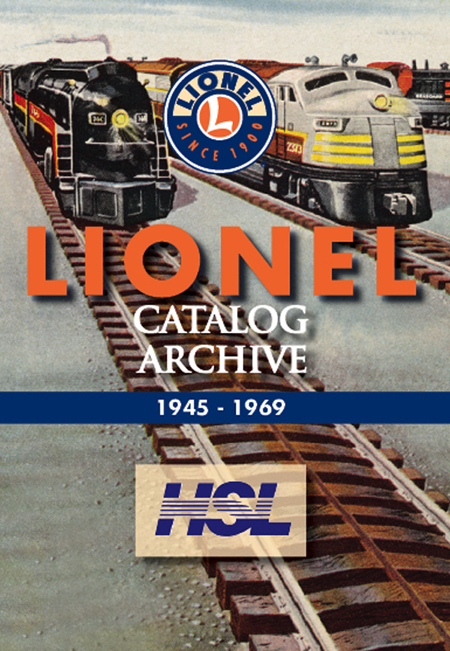 Lionel Consumer Catalog Digital Archive, 1945-1969 - Front Cover image