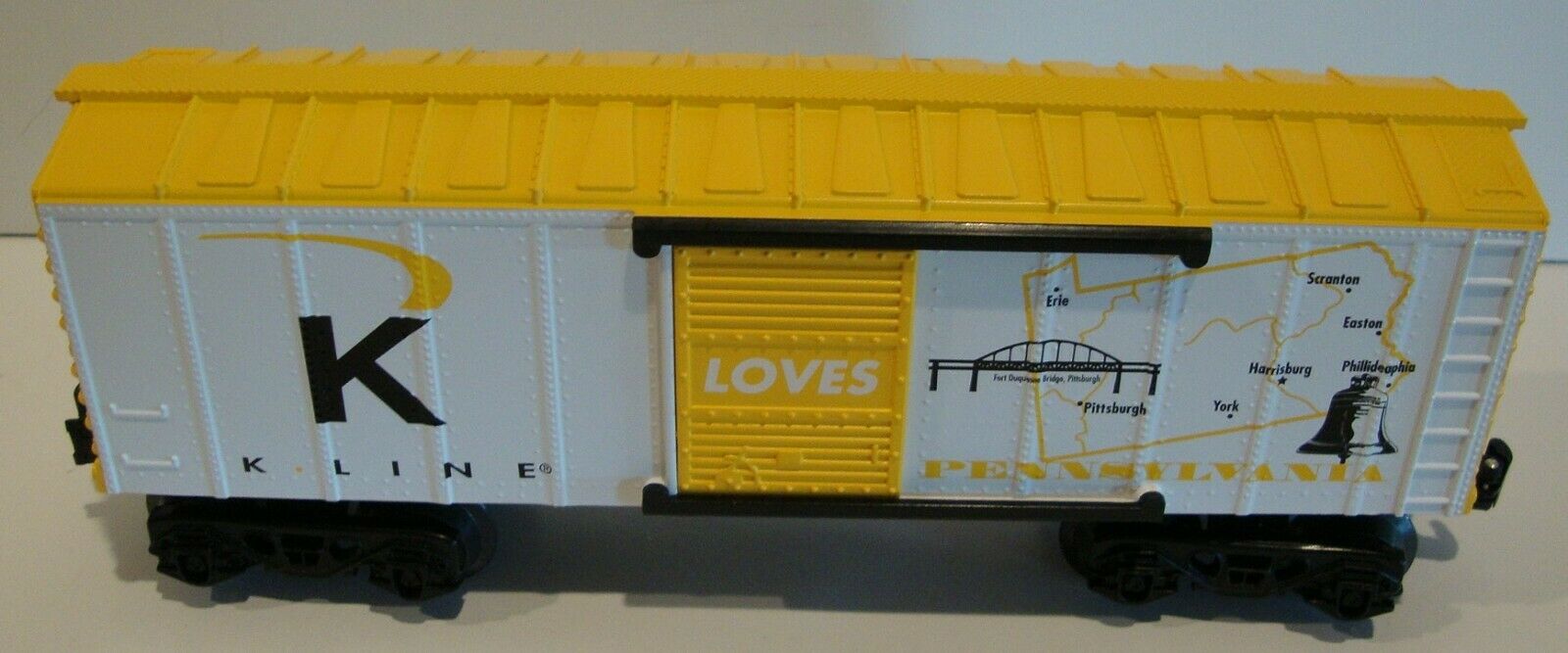K Line Loves Pennsylvania Boxcar image