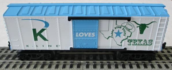 K-Line Loves Texas Boxcar image