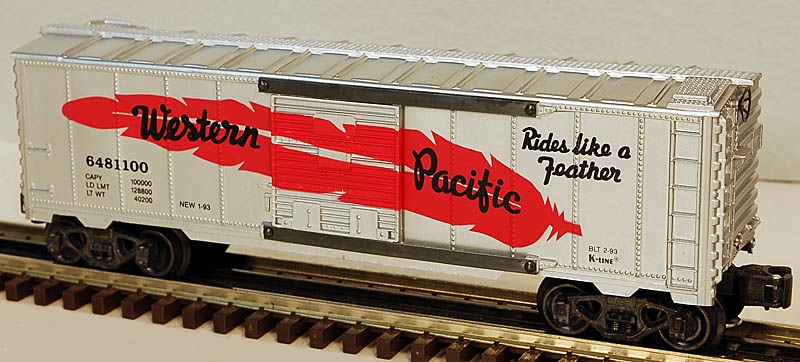 Western Pacific Feather Route Classic Box Car (Red Feather) image