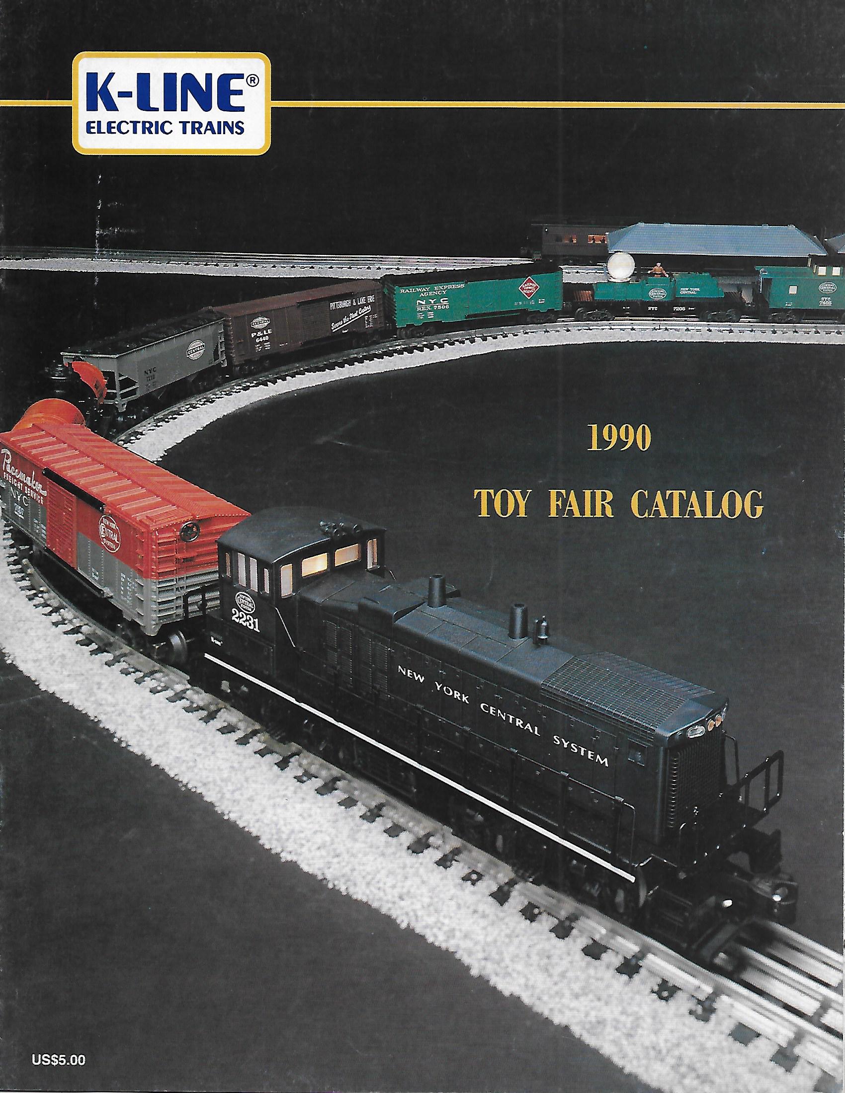 K-Line 1990 Toy Fair Catalog image
