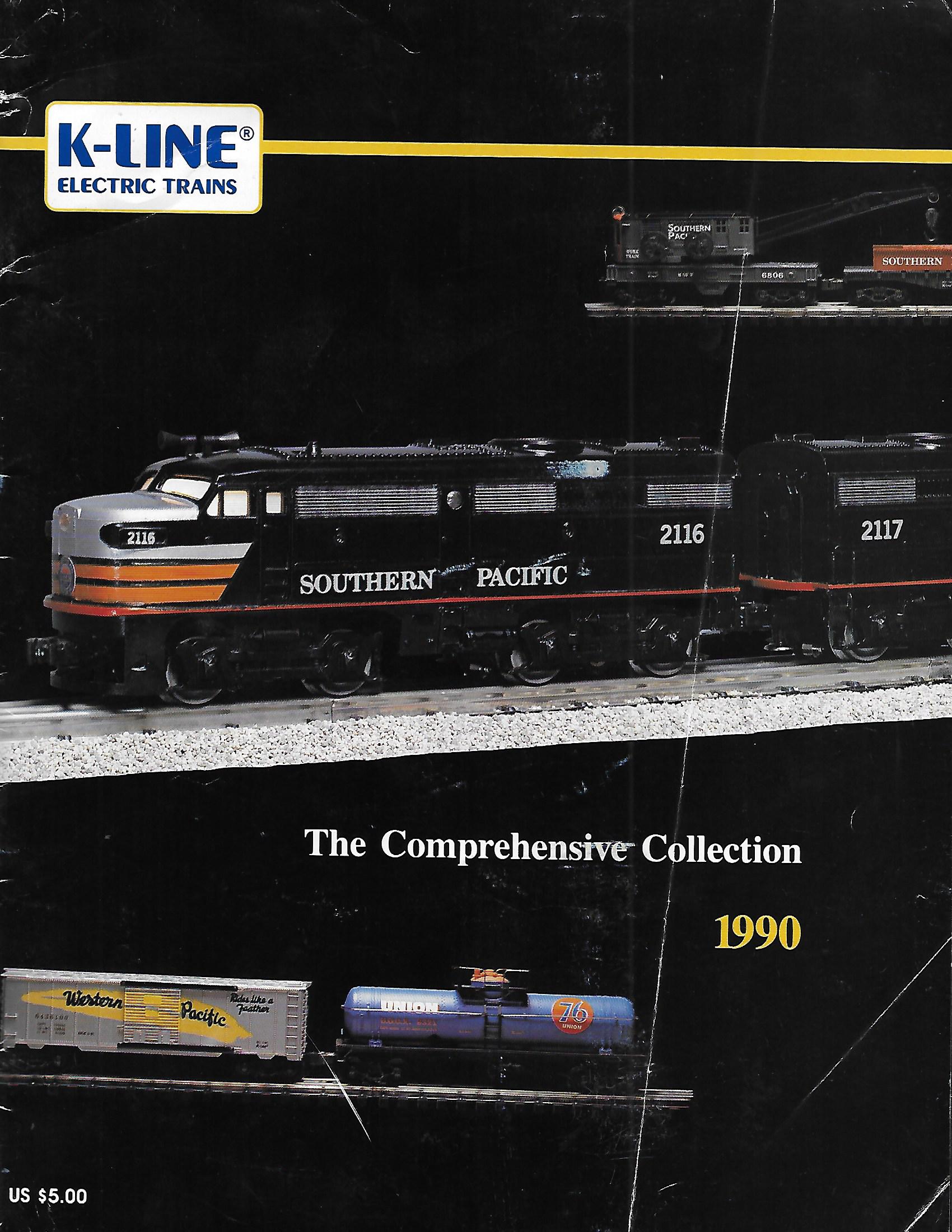 K-Line 1990 "The Comprehensive Collection" Catalog image