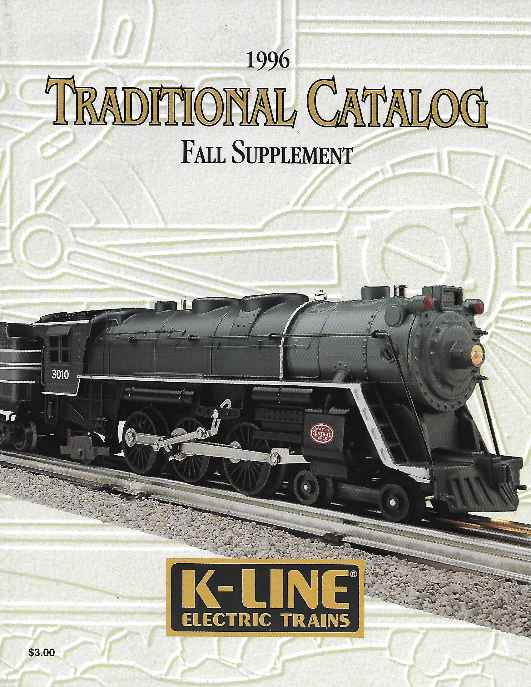 K-Line 1996 Traditional Fall Supplement Catalog image