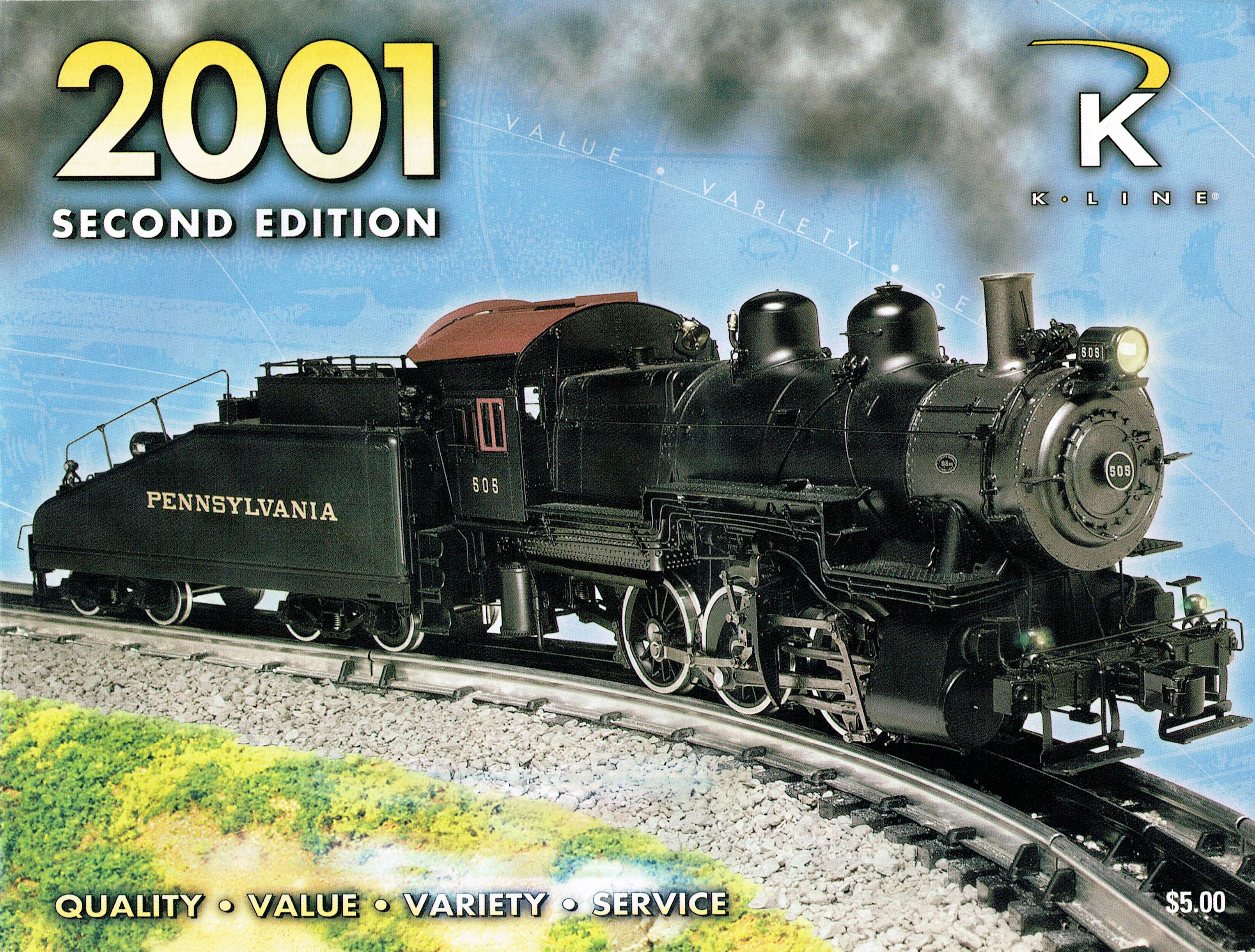 K-Line 2001 Second Edition Catalog image