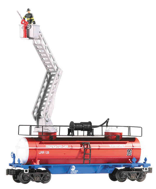 LIRR Double Dome Fire Fighter Car w/ladder image