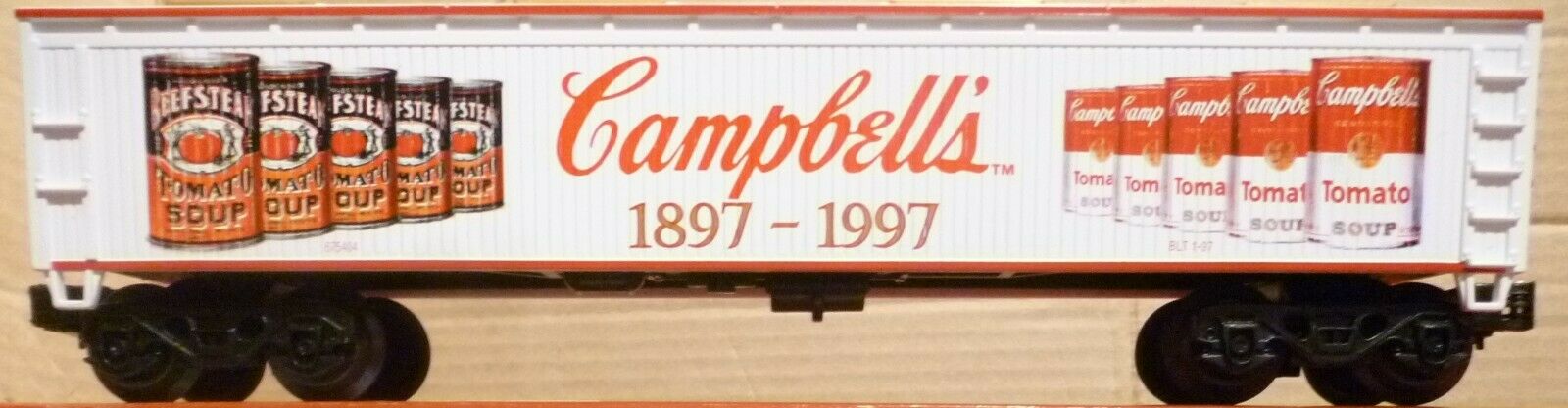 Campbell's Closed-Sided 100 Years Condensed Soup Pickle Car image