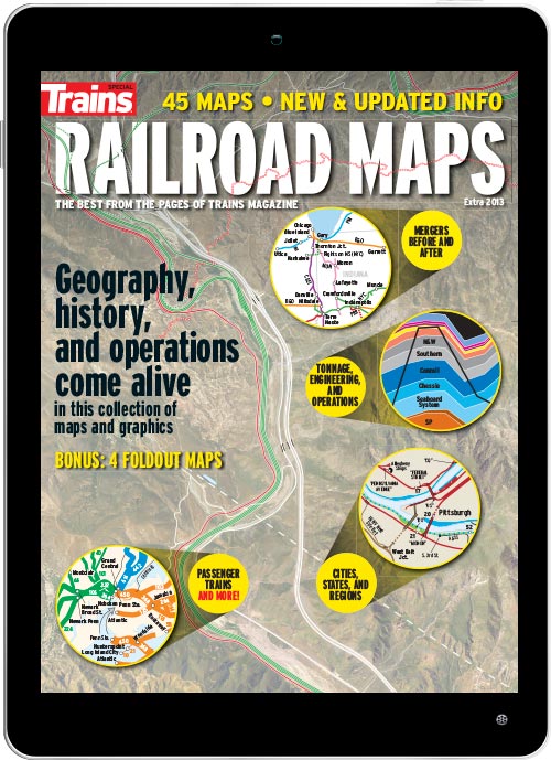 Railroad Maps (Trains Magazine Special Issue) – Digital image