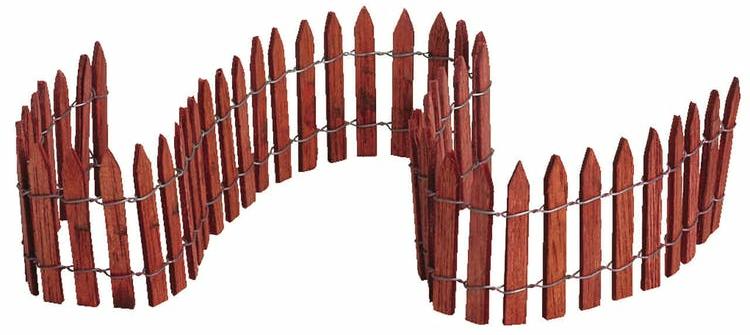 Lemax 84813 – Brown Picket Fence (18") image