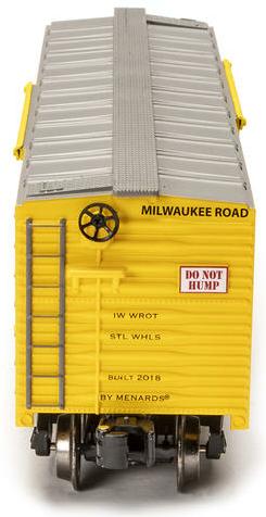 Milwaukee Road Boxcar (Yellow) image