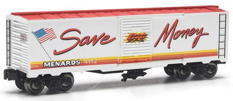 Menards "Save Big Money" Boxcar image
