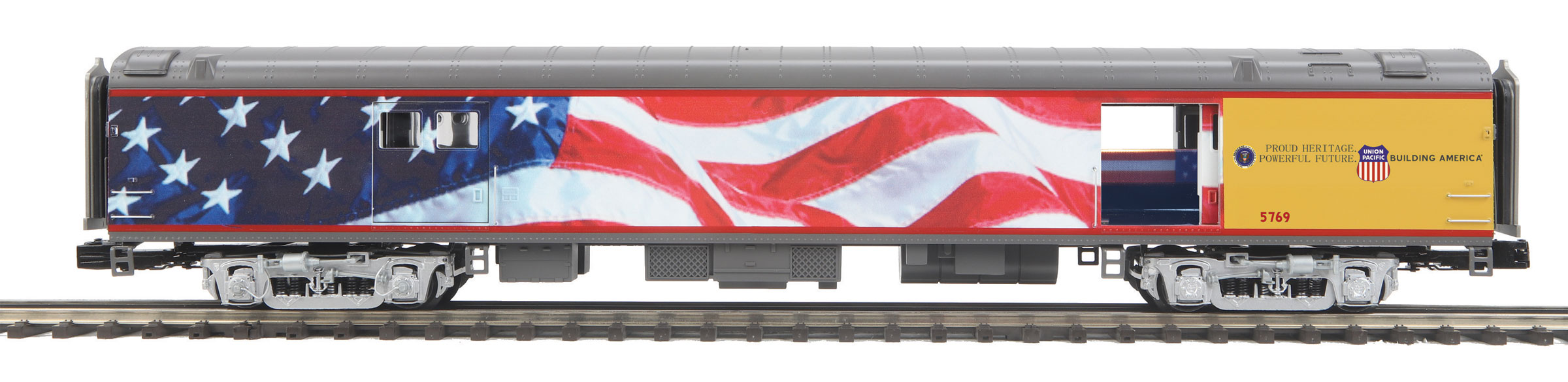 Union Pacific (Flag) 70' ABS Baggage Car (Smooth) image