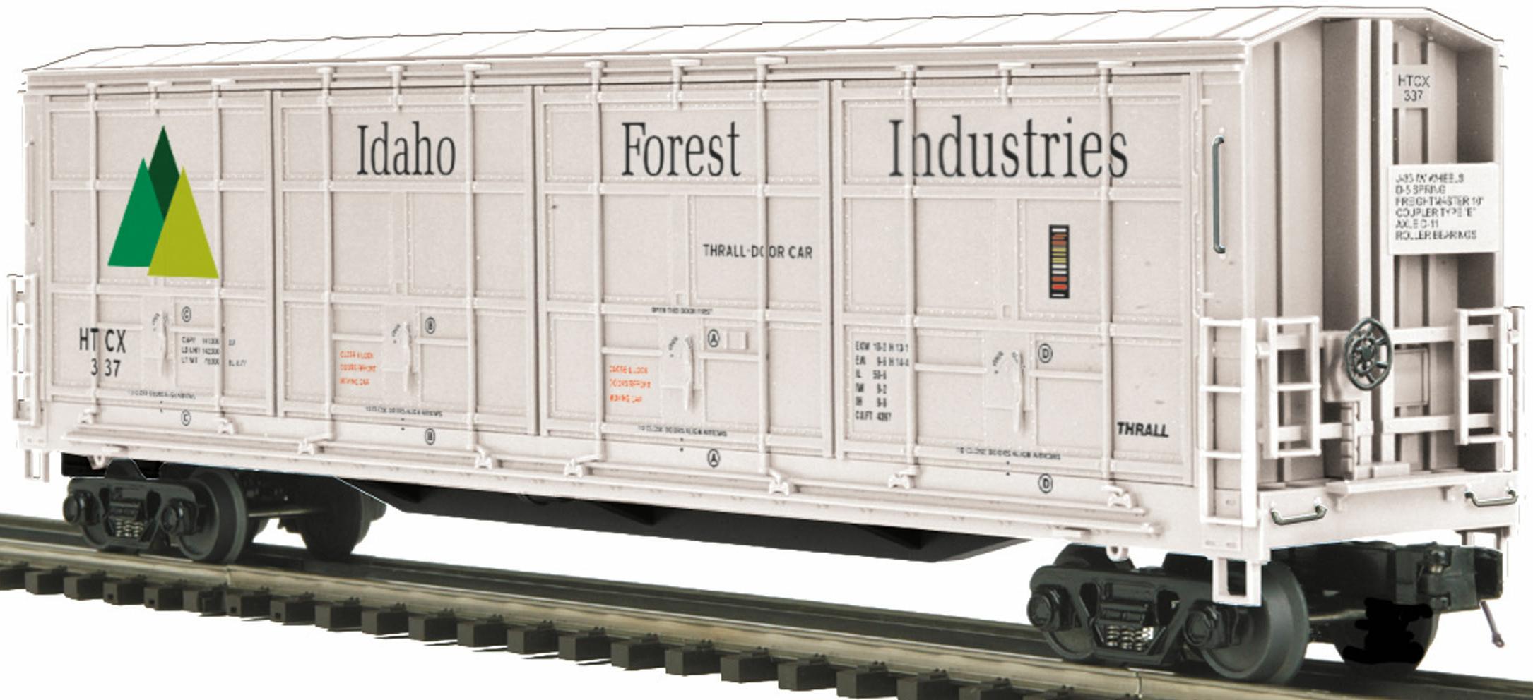 Idaho Forest Industries 55' All-Door Box Car image