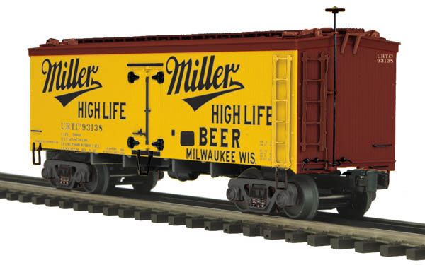 Miller High Life 36' Woodsided Reefer Car image