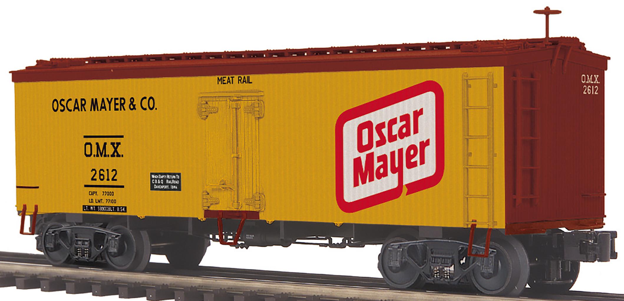 Oscar Mayer 36' Woodsided Reefer Car image