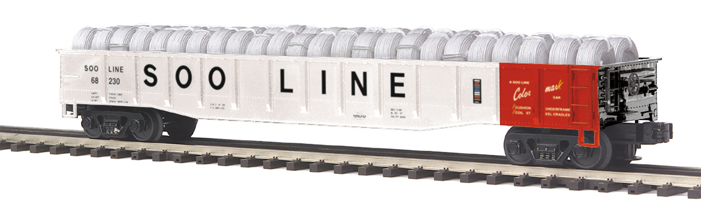SOO Line Gondola Car w/Coiled Wire Load image