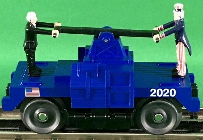 Joe Biden Operating Hand Car image