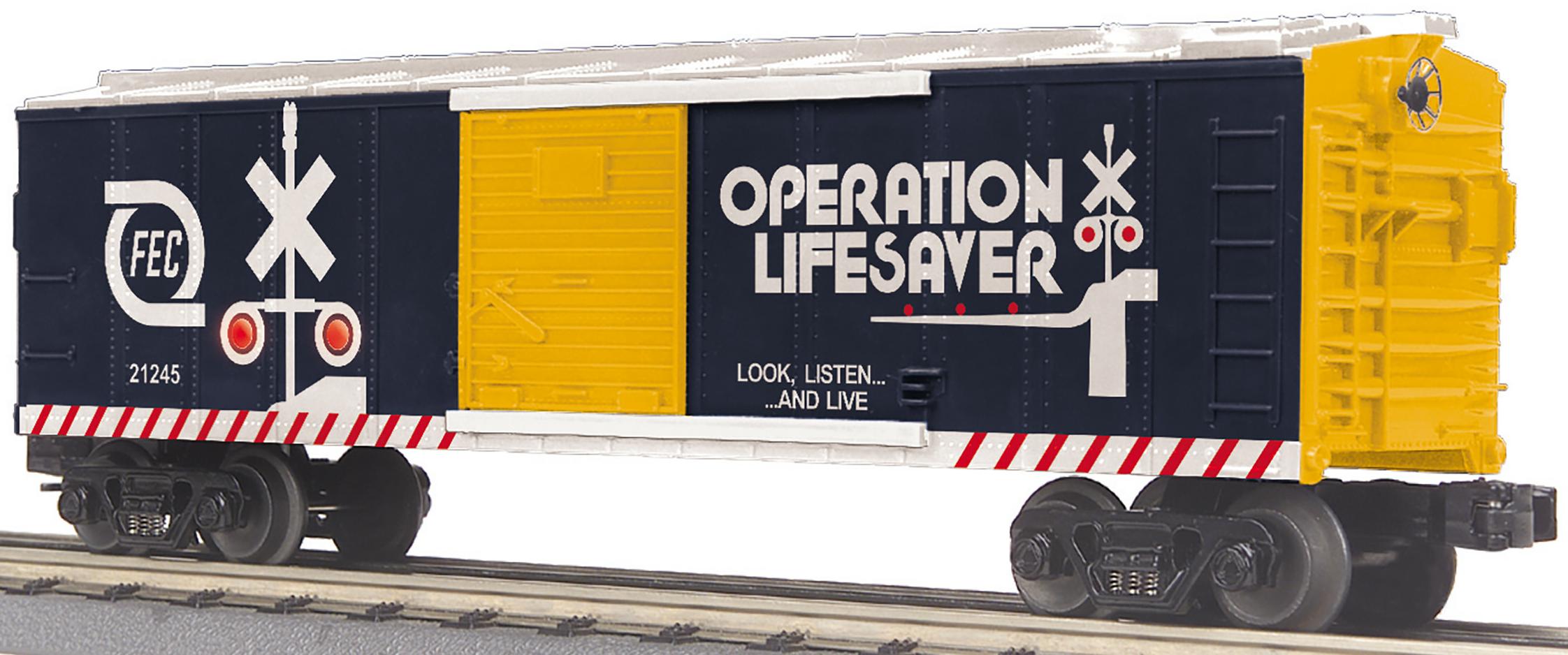Florida East Coast (Operation Lifesaver) Box Car image